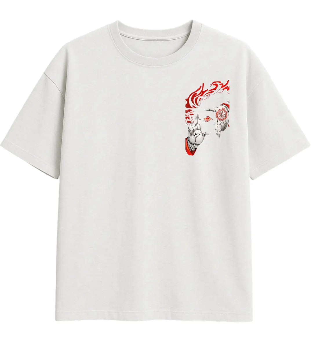 Lanetli Eller Oversize T-Shirt Lorinfo