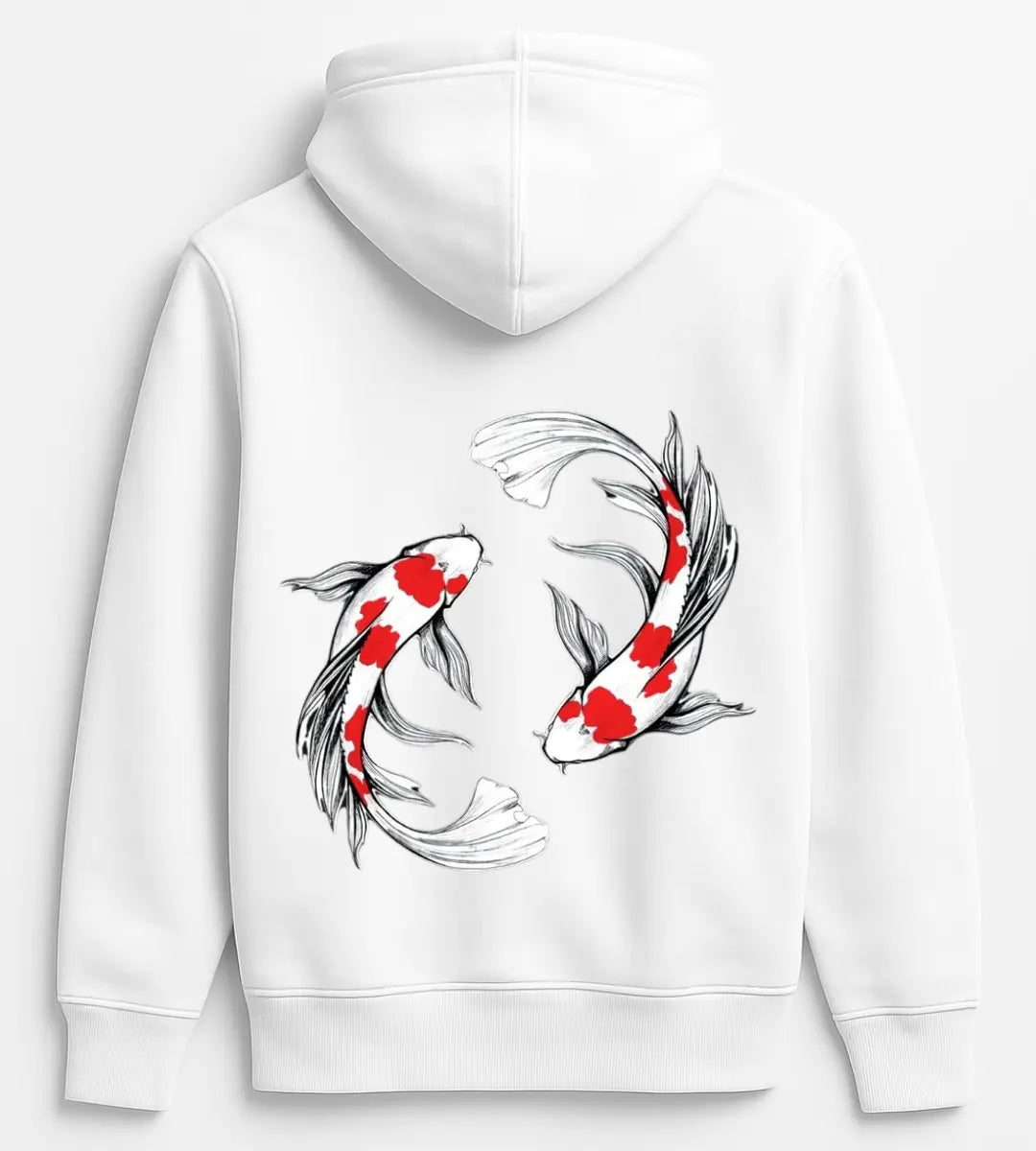 Koi Harmony Duo Hoodie Lorinfo