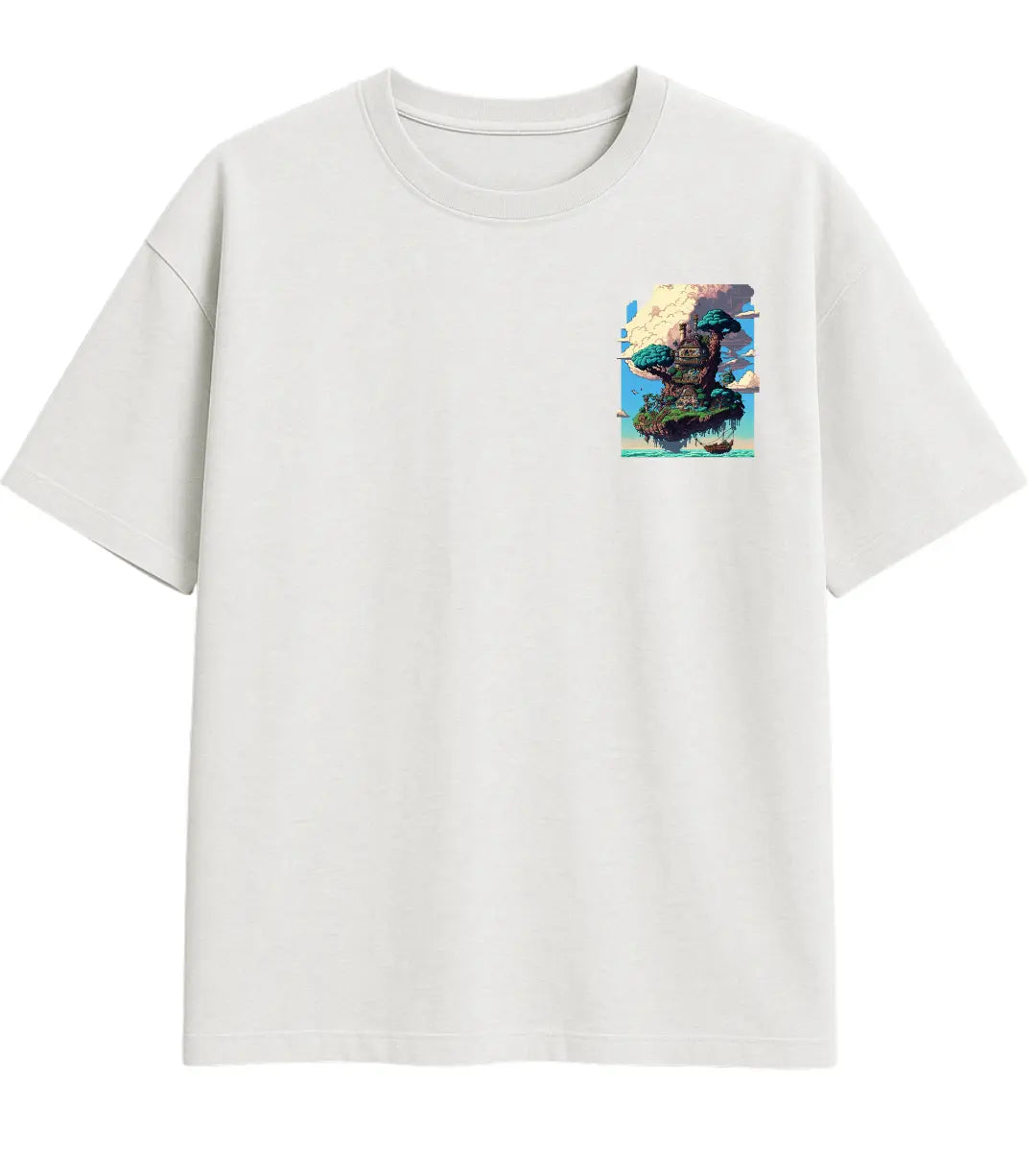 Sky Island Oversize T-Shirt Lorinfo