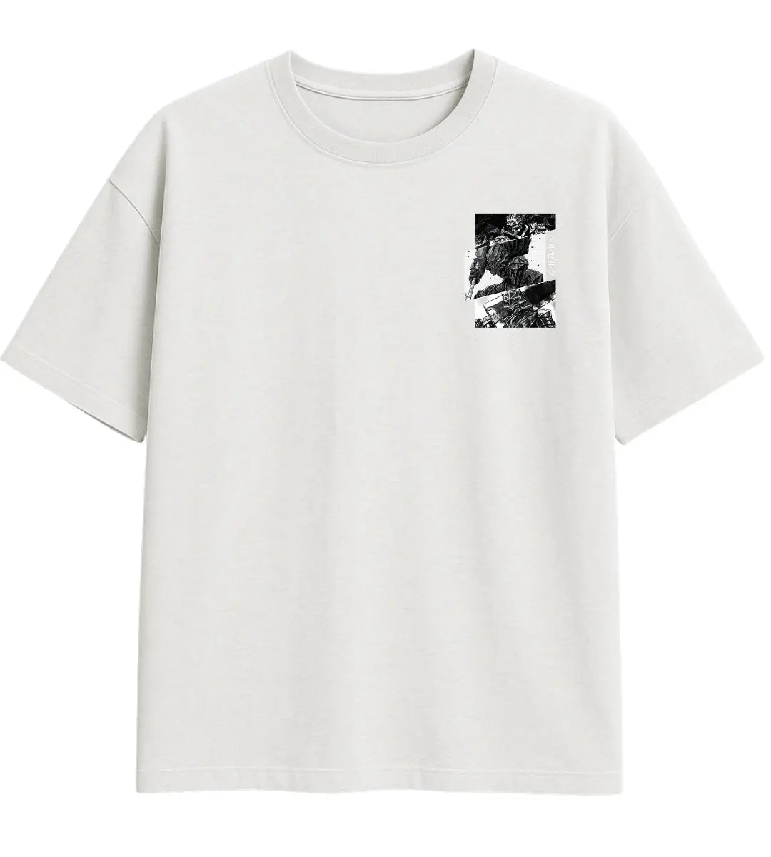 Shadow Samurai Oversize T-Shirt Lorinfo