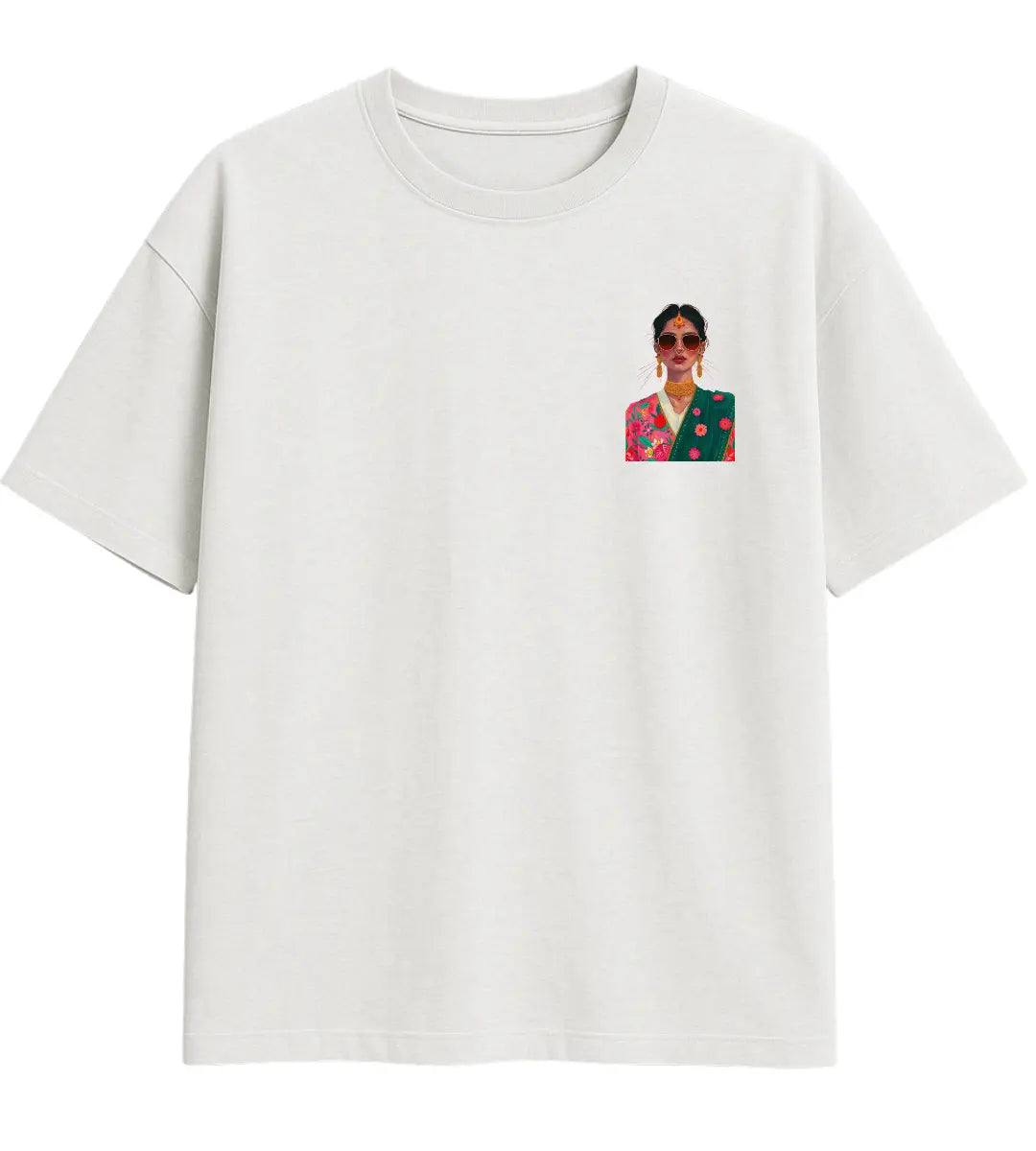 Desi Queen Oversize T-Shirt Lorinfo