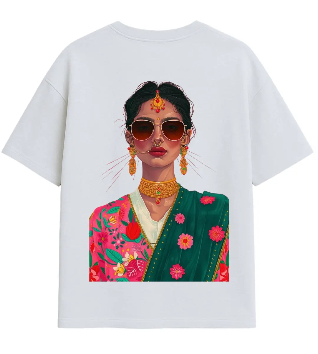Desi Queen Oversize T-Shirt Lorinfo