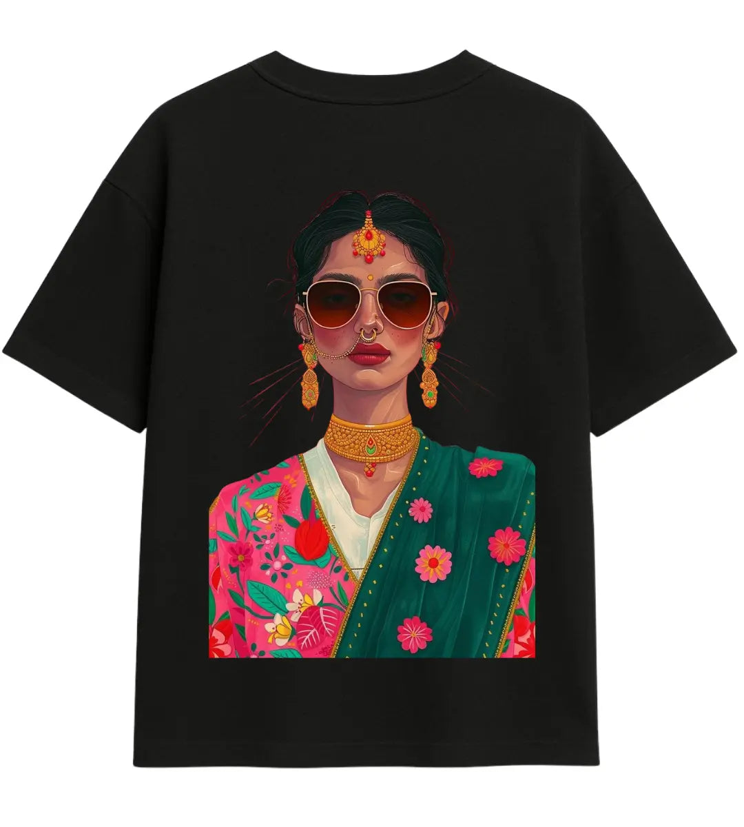Desi Queen Oversize T-Shirt Lorinfo