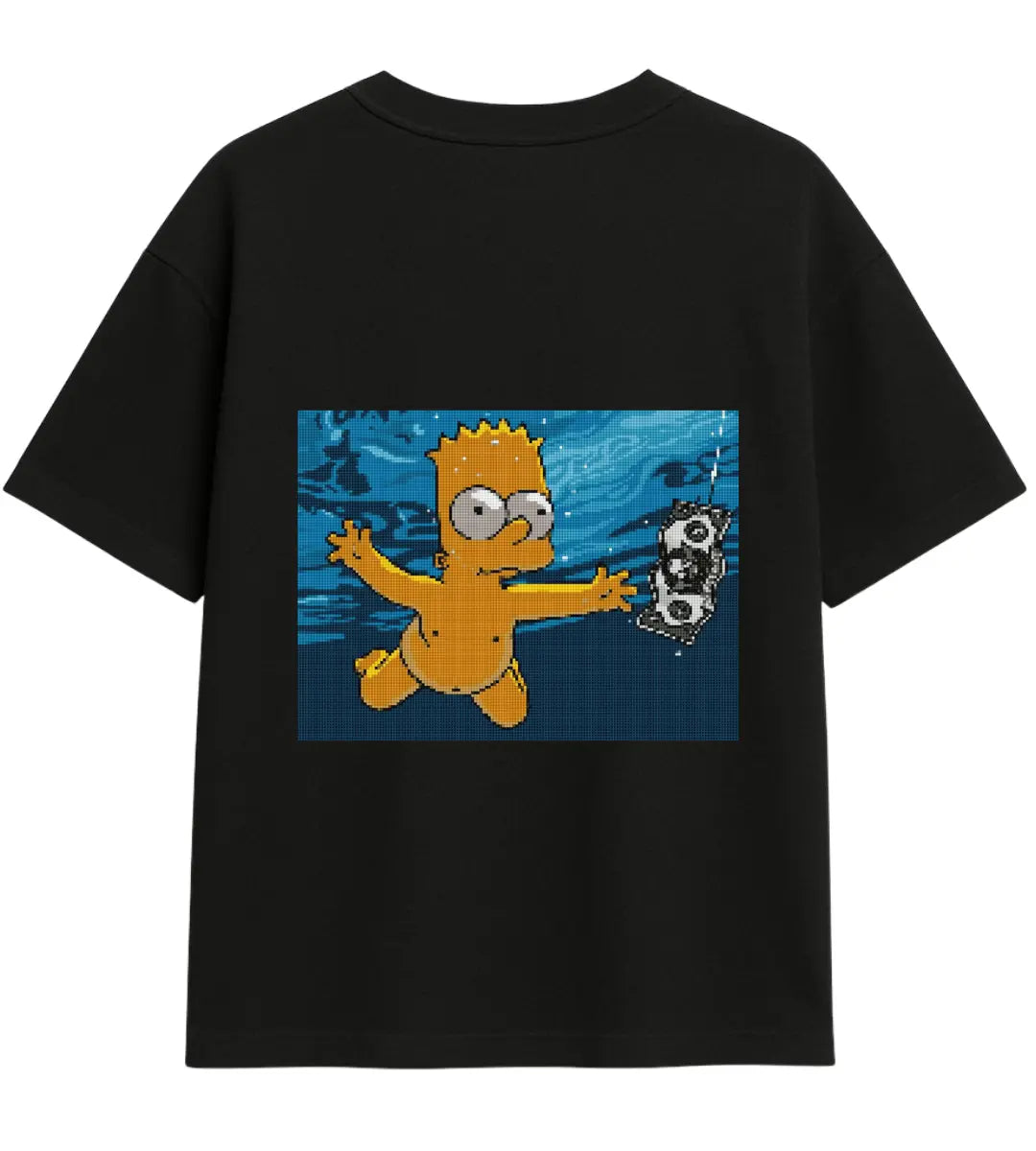 Nevermind Bart Oversize T-Shirt Lorinfo