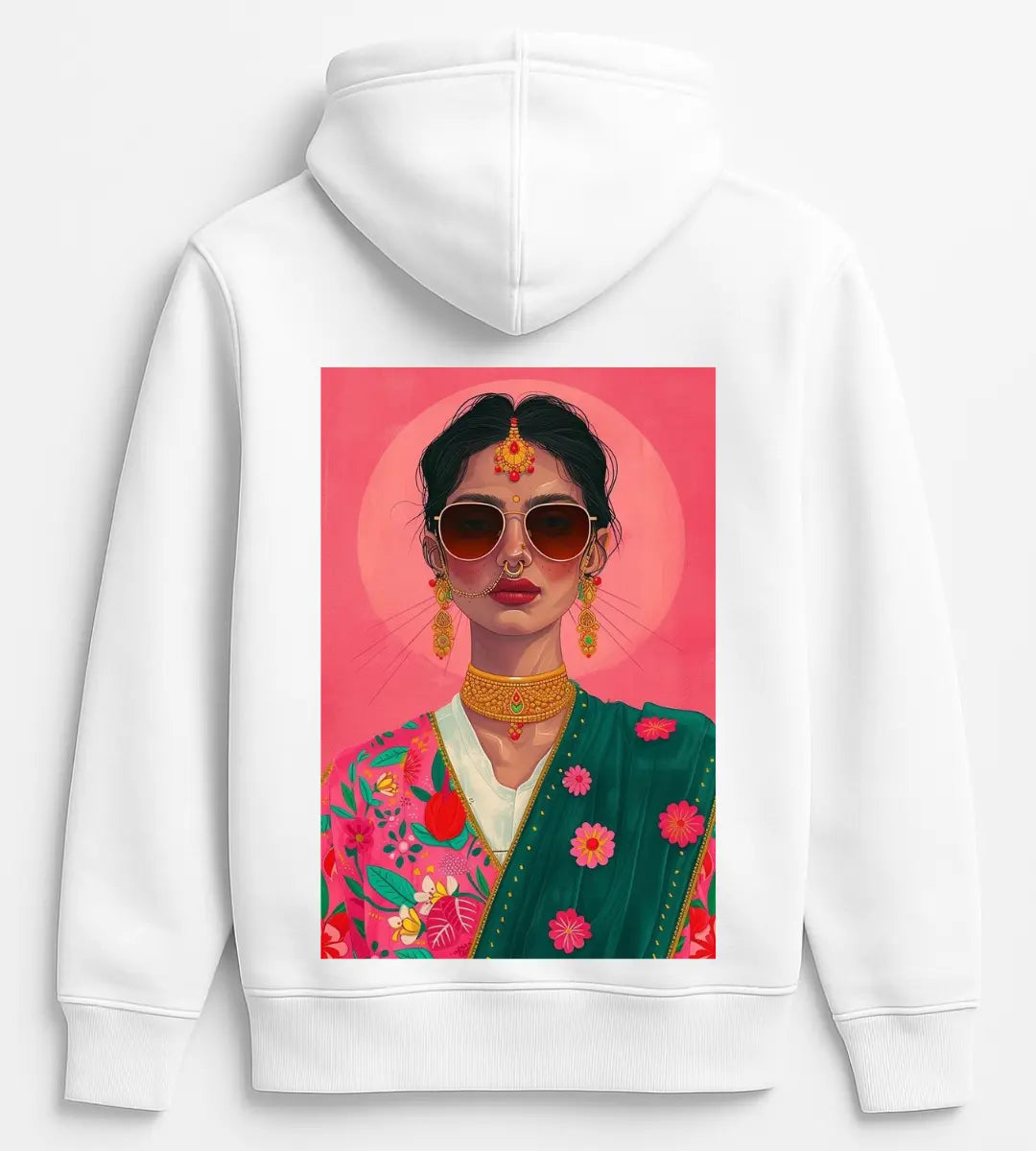 Desi Queen Hoodie Lorinfo