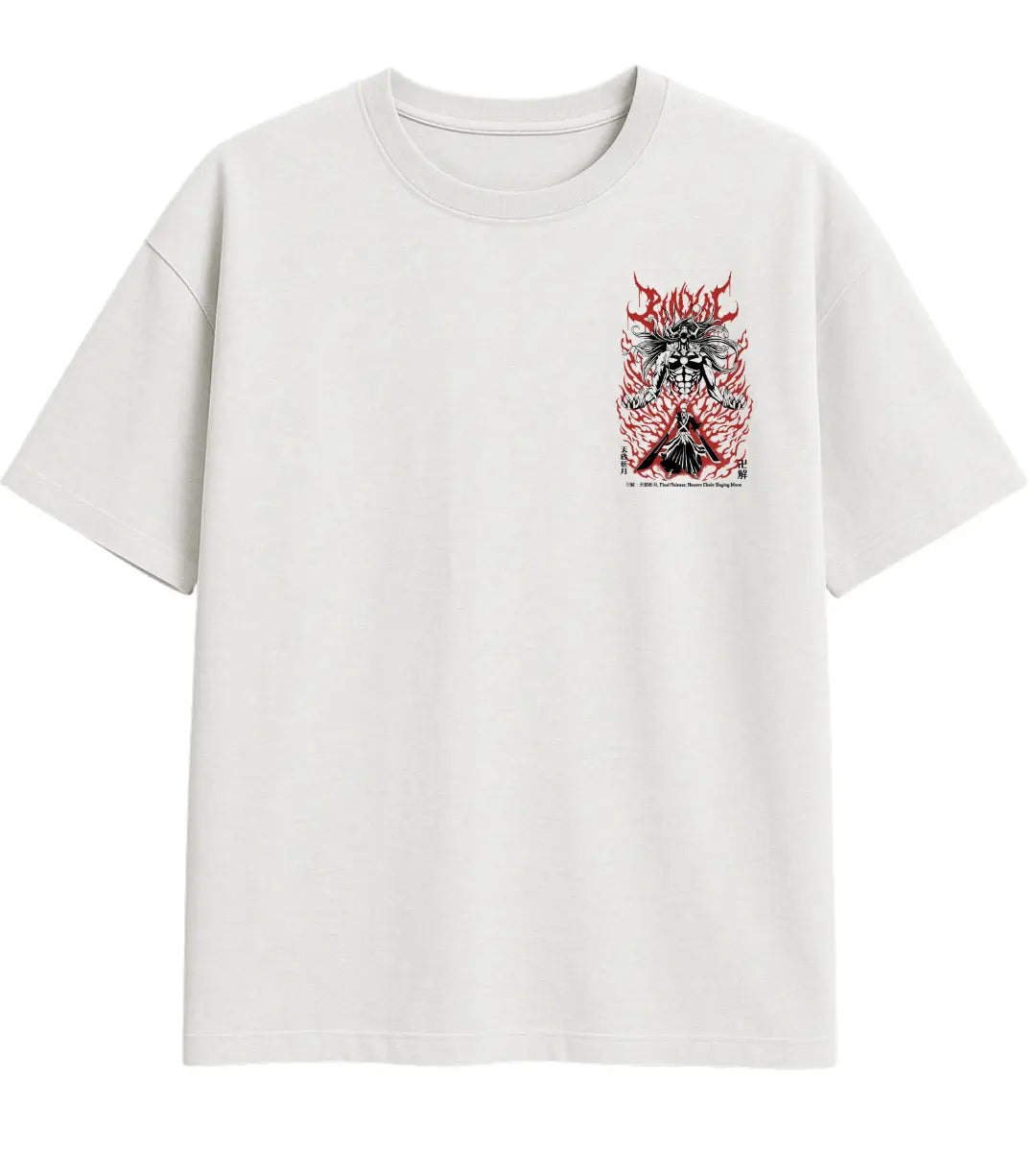 Flamin Susanoo Oversize T-Shirt Lorinfo
