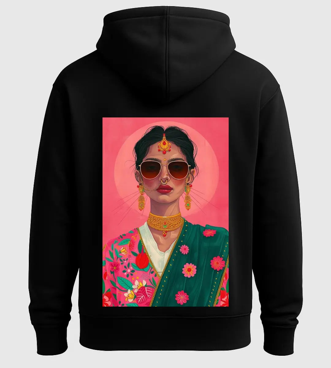 Desi Queen Hoodie Lorinfo