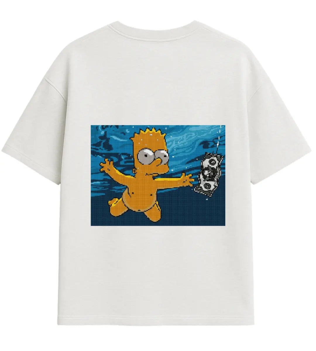 Nevermind Bart Oversize T-Shirt Lorinfo