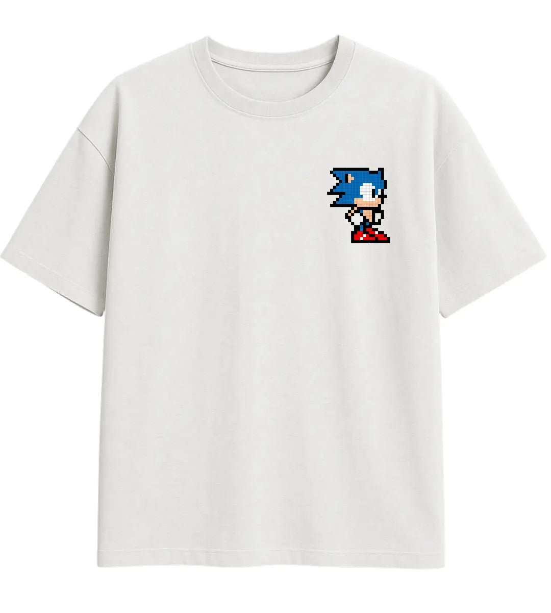 Pixel Sonic Oversize T-Shirt Lorinfo