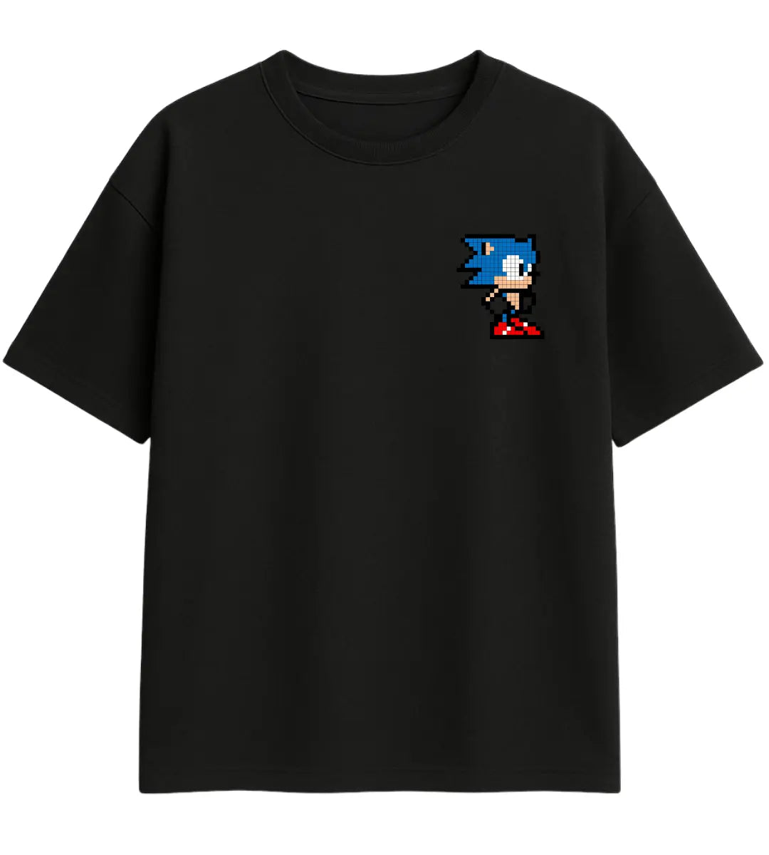 Pixel Sonic Oversize T-Shirt Lorinfo