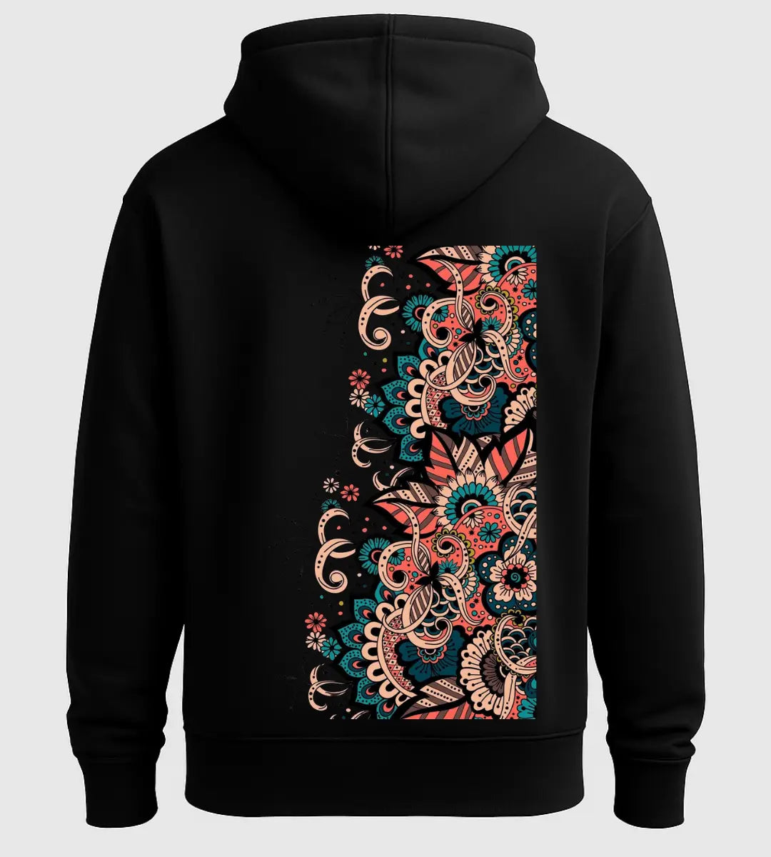 Mandala Garden Hoodie Lorinfo