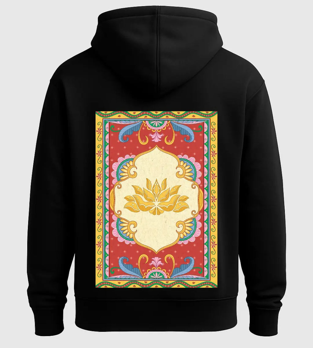 Golden Lotus Hoodie Lorinfo