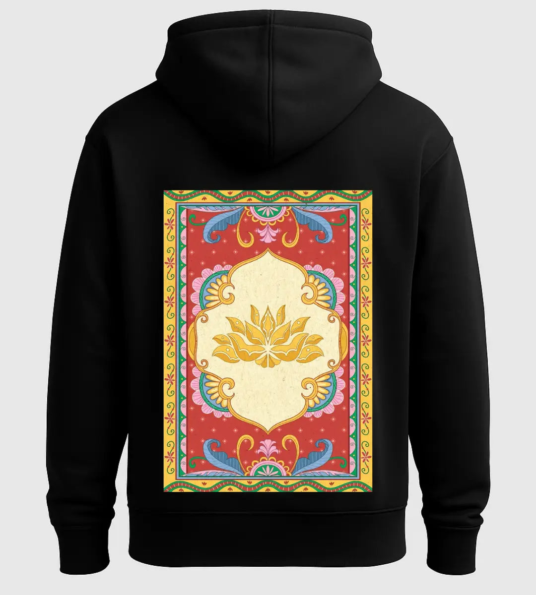 Golden Lotus Hoodie Lorinfo
