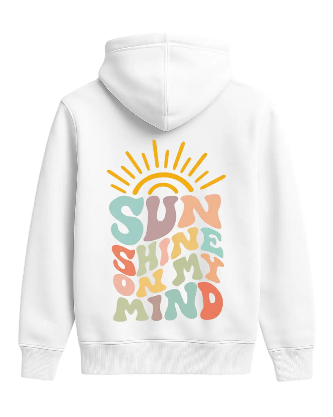 Sun Shine On My Mind Oversize Hoodie Lorinfo