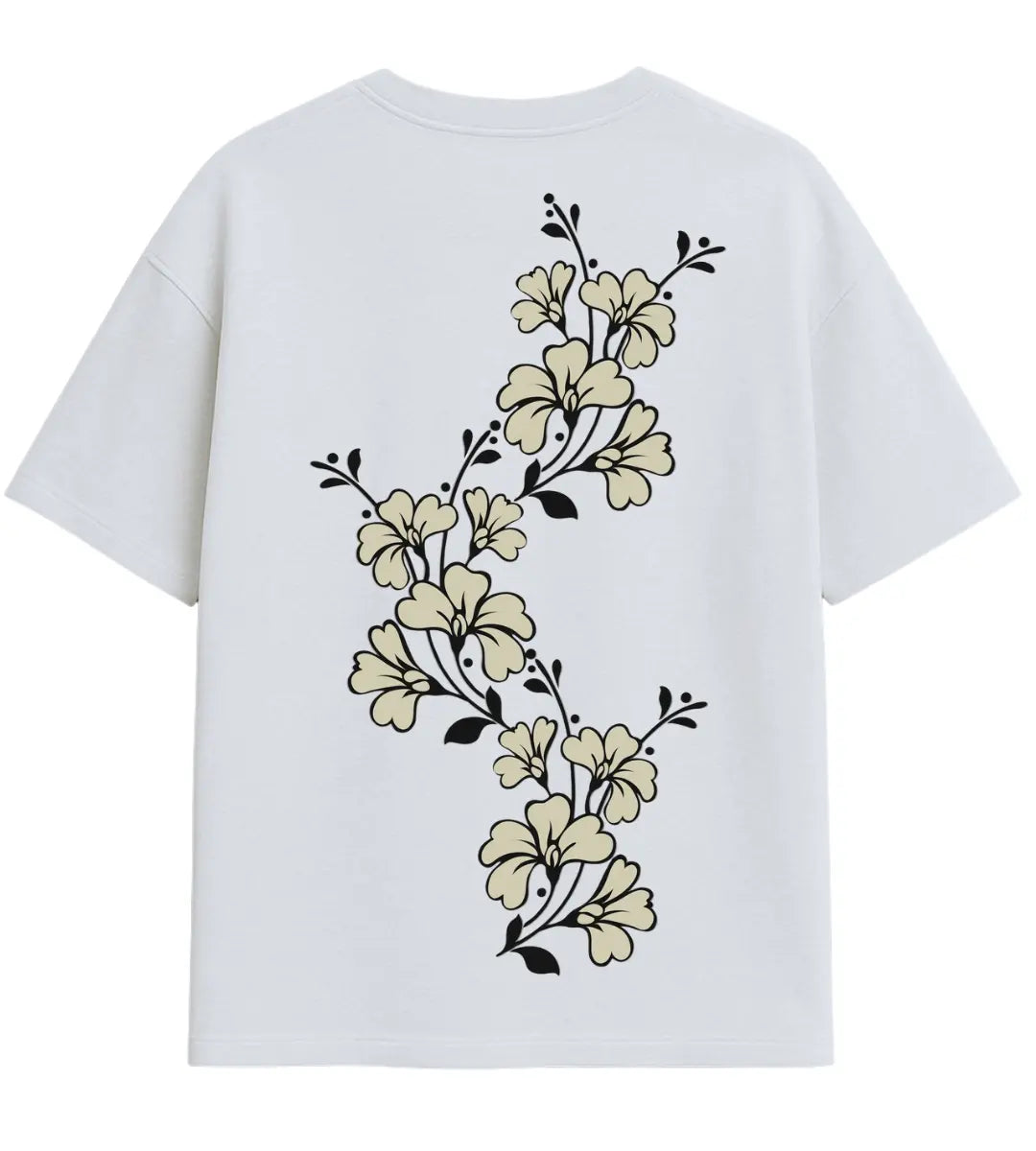 Flower Oversize T-Shirt Lorinfo