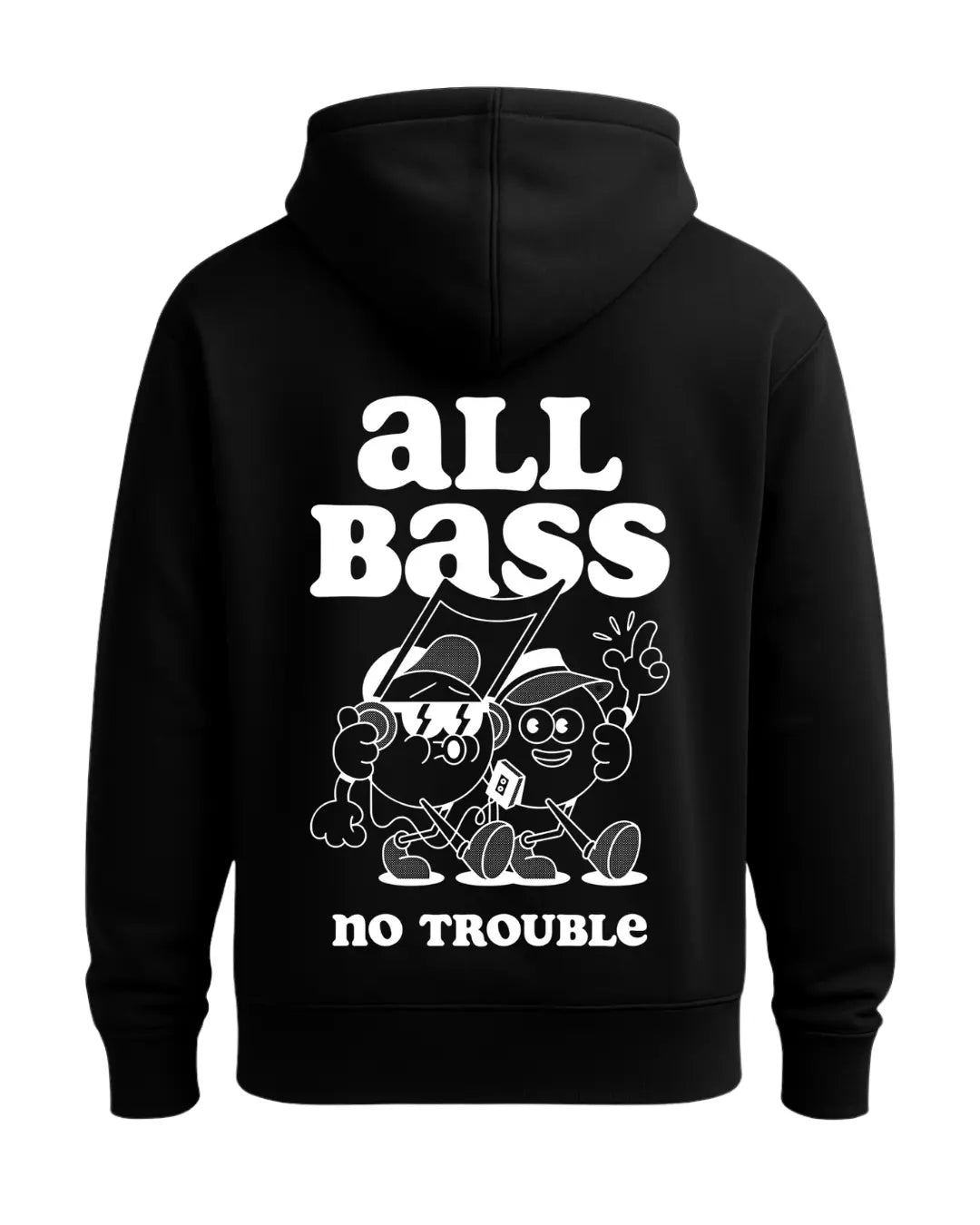 All Bass Oversize Hoodie Lorinfo