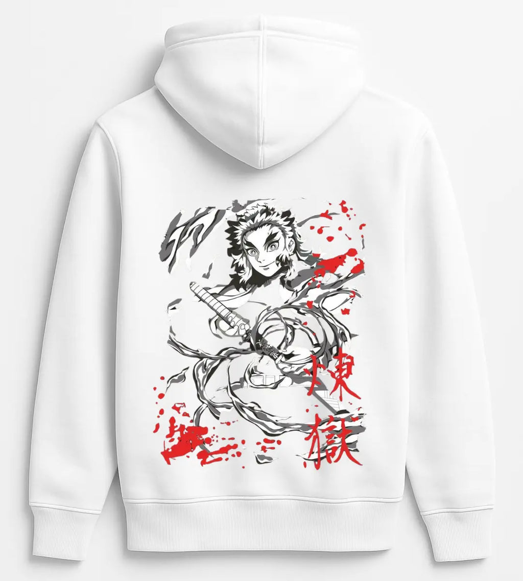 Rengoku Flame Hashira Hoodie Lorinfo