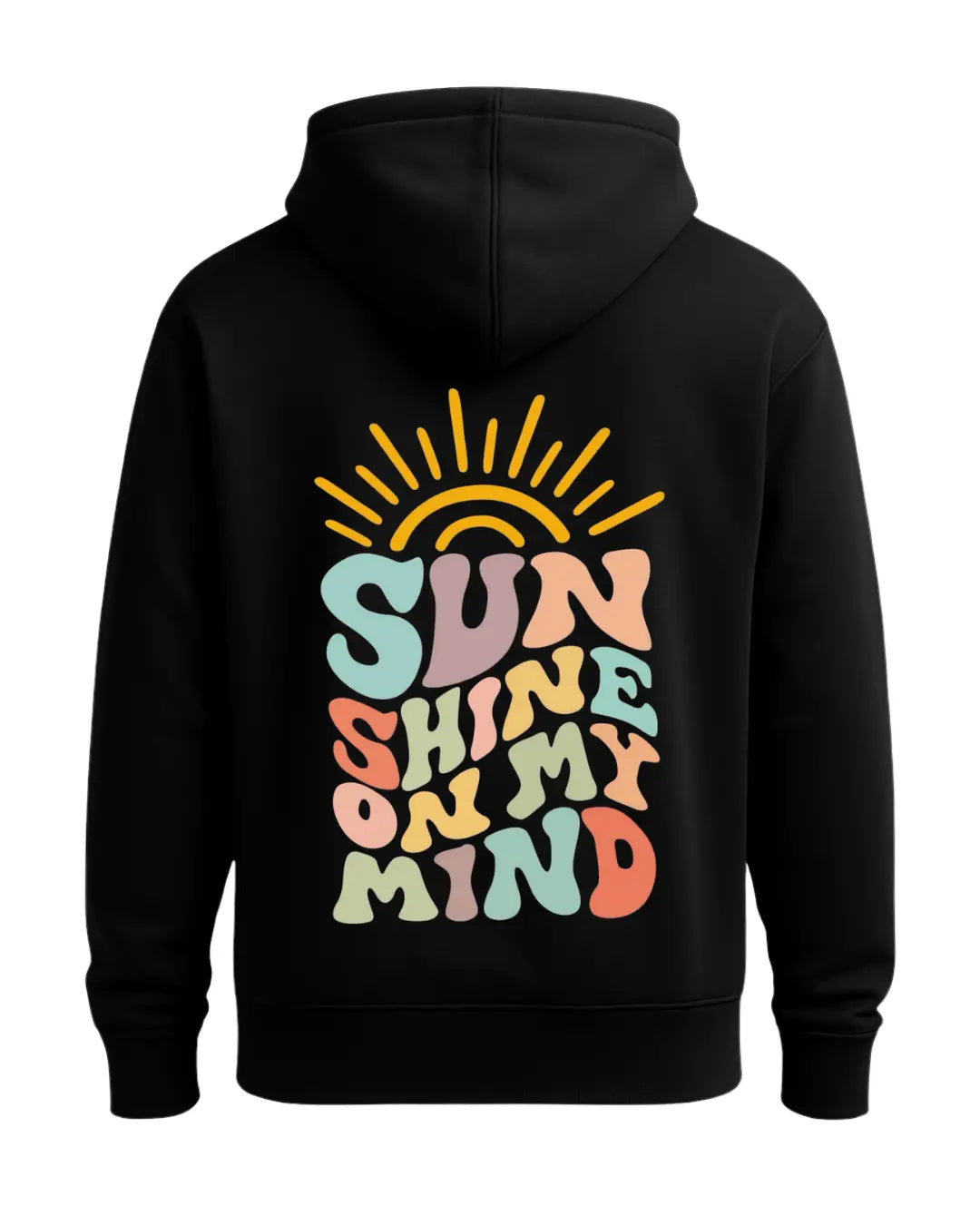 Sun Shine On My Mind Oversize Hoodie Lorinfo