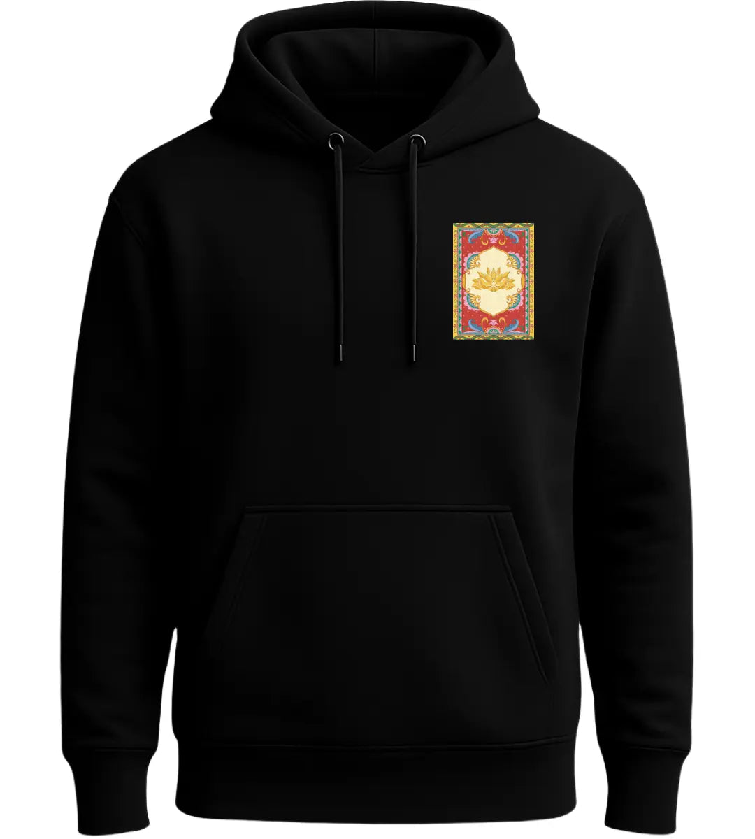 Golden Lotus Hoodie Lorinfo