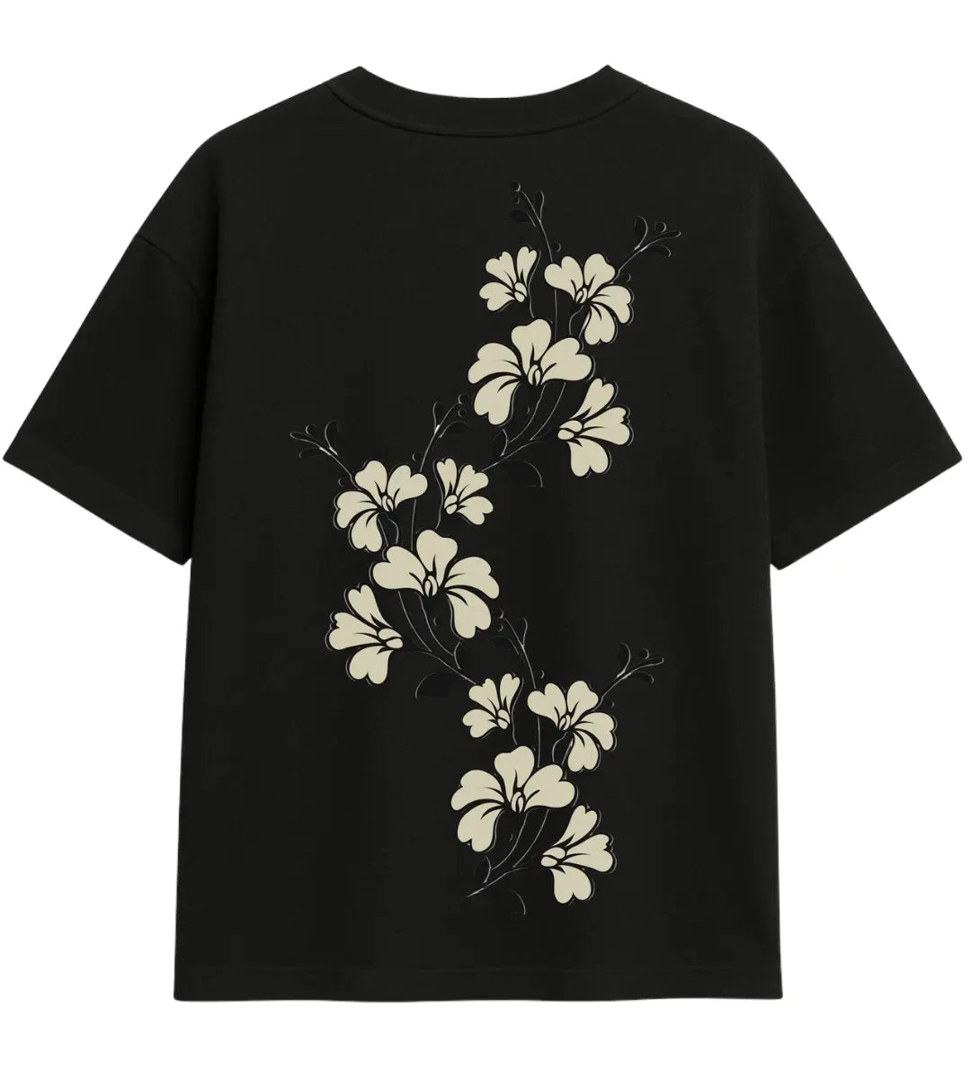 Flower Oversize T-Shirt Lorinfo