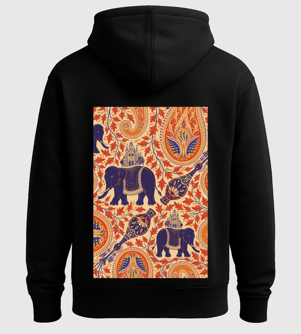 Royal Elephant Hoodie Lorinfo