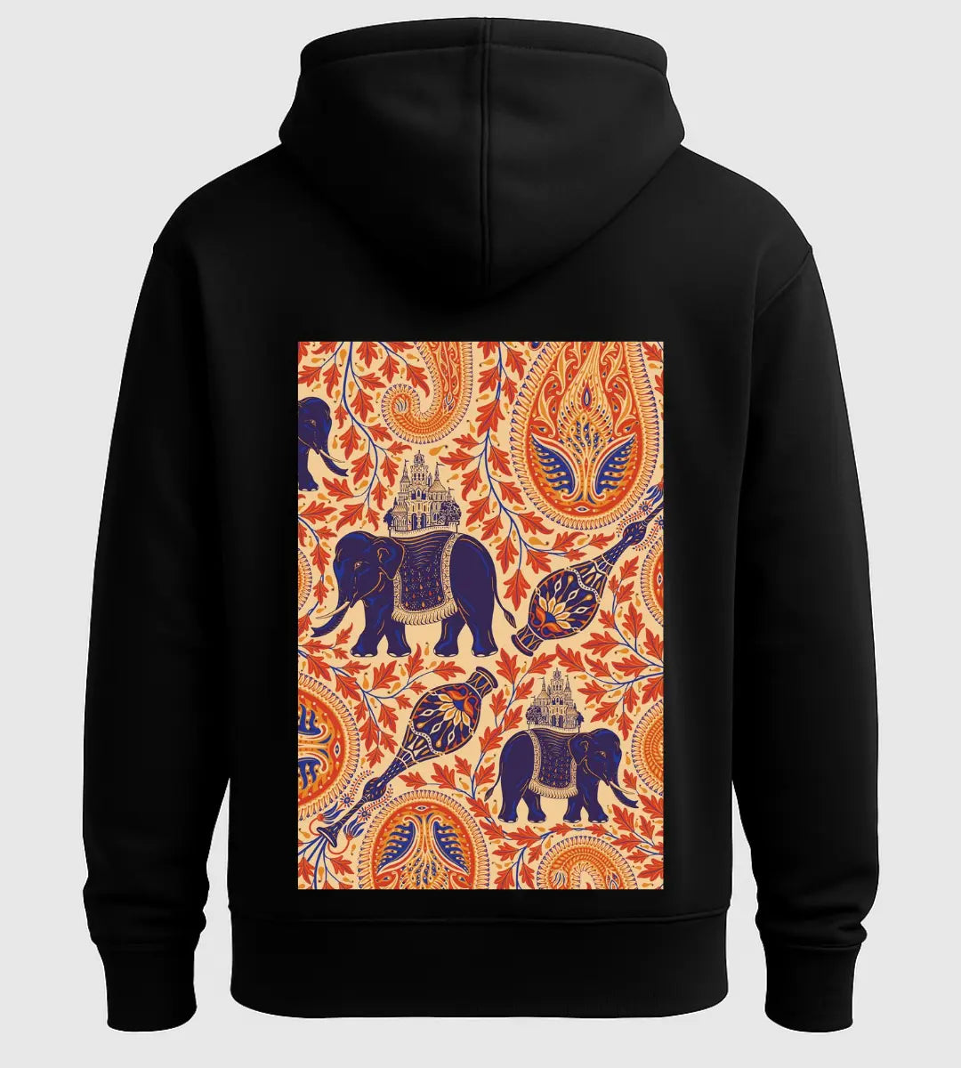 Royal Elephant Hoodie Lorinfo