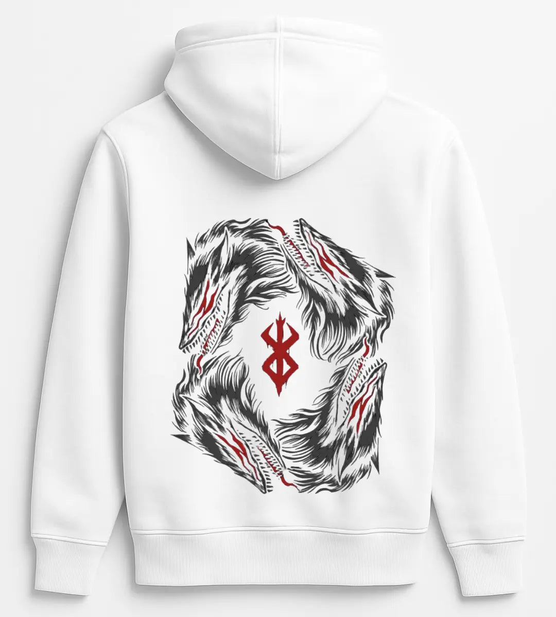 Wolf Rune Hoodie Lorinfo