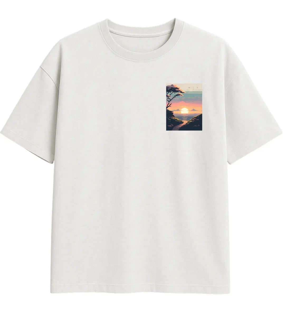 Golden Hour Oversize T-Shirt Lorinfo
