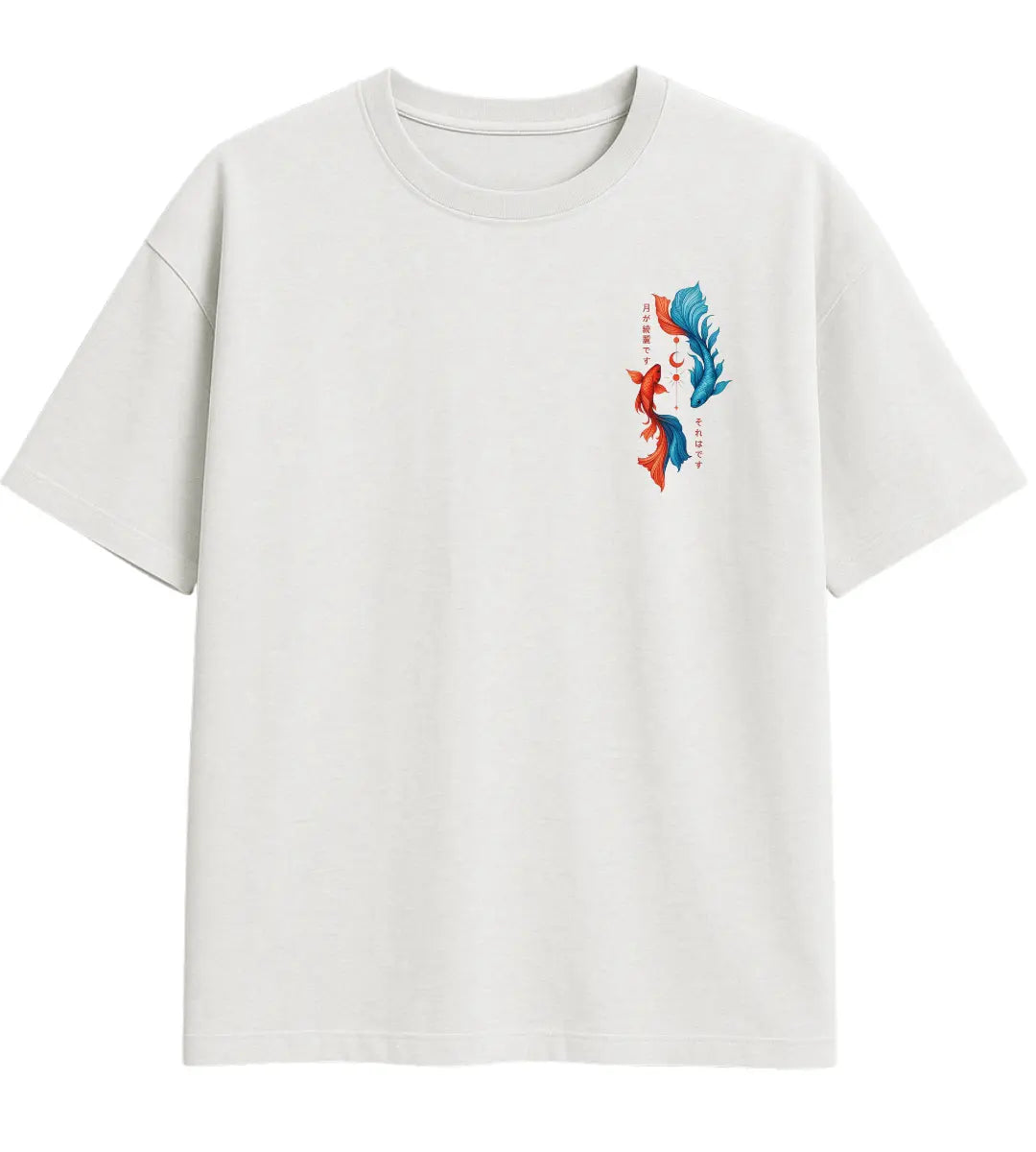 Lunar Harmony Oversize T-Shirt Lorinfo