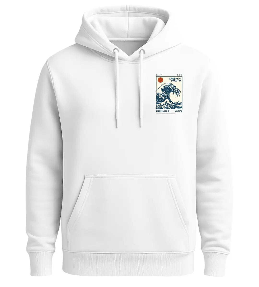 Hokkaido Wave Hoodie Lorinfo