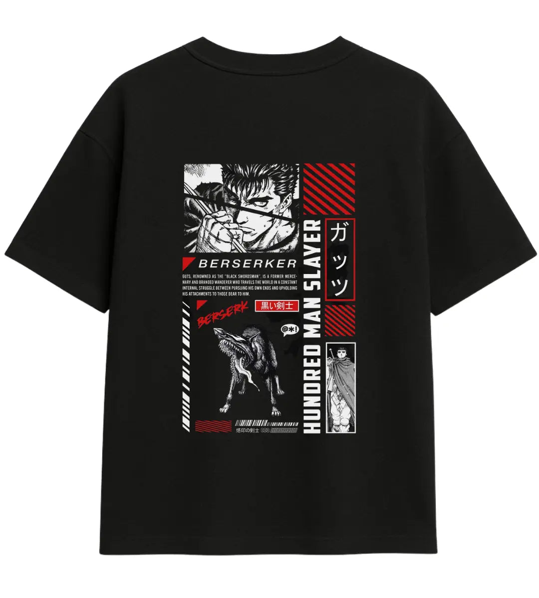 Hundred Man Slayer Oversize T-Shirt Lorinfo