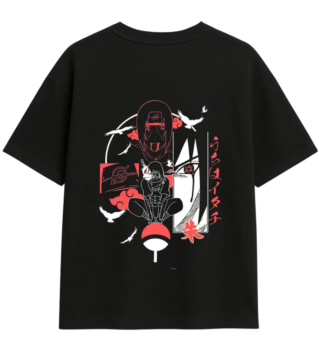 Naruto Akatsuki Oversize T-Shirt Lorinfo