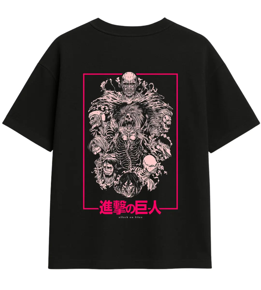 Attack on Titan Oversize T-Shirt Lorinfo