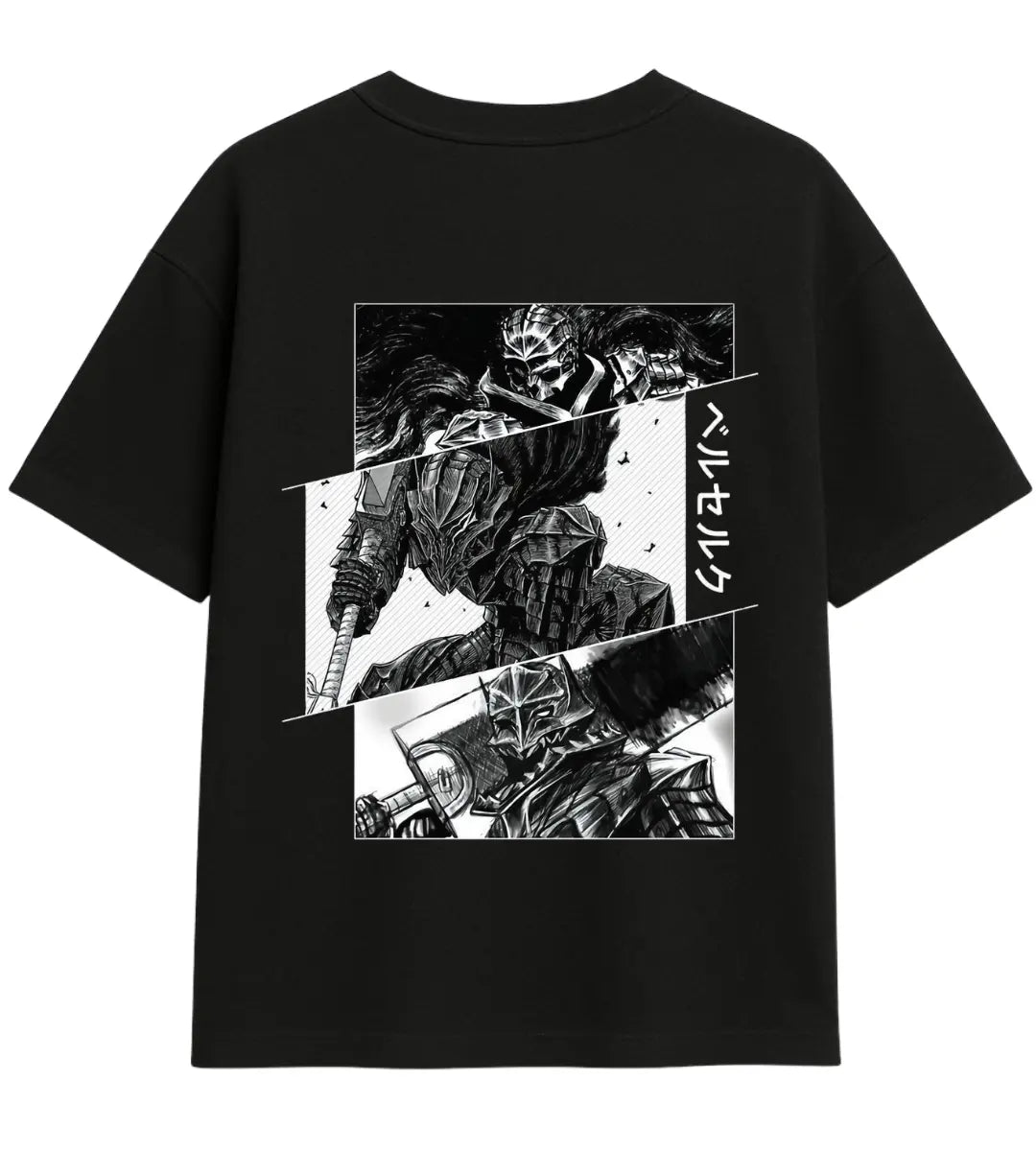 Shadow Samurai Oversize T-Shirt Lorinfo