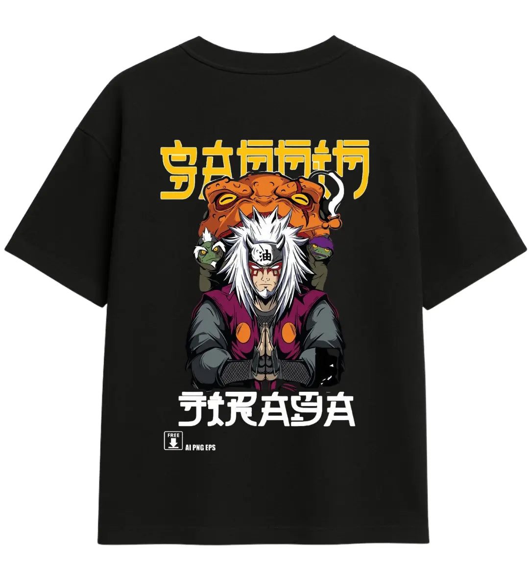 Sensei Tiger Oversize T-Shirt Lorinfo