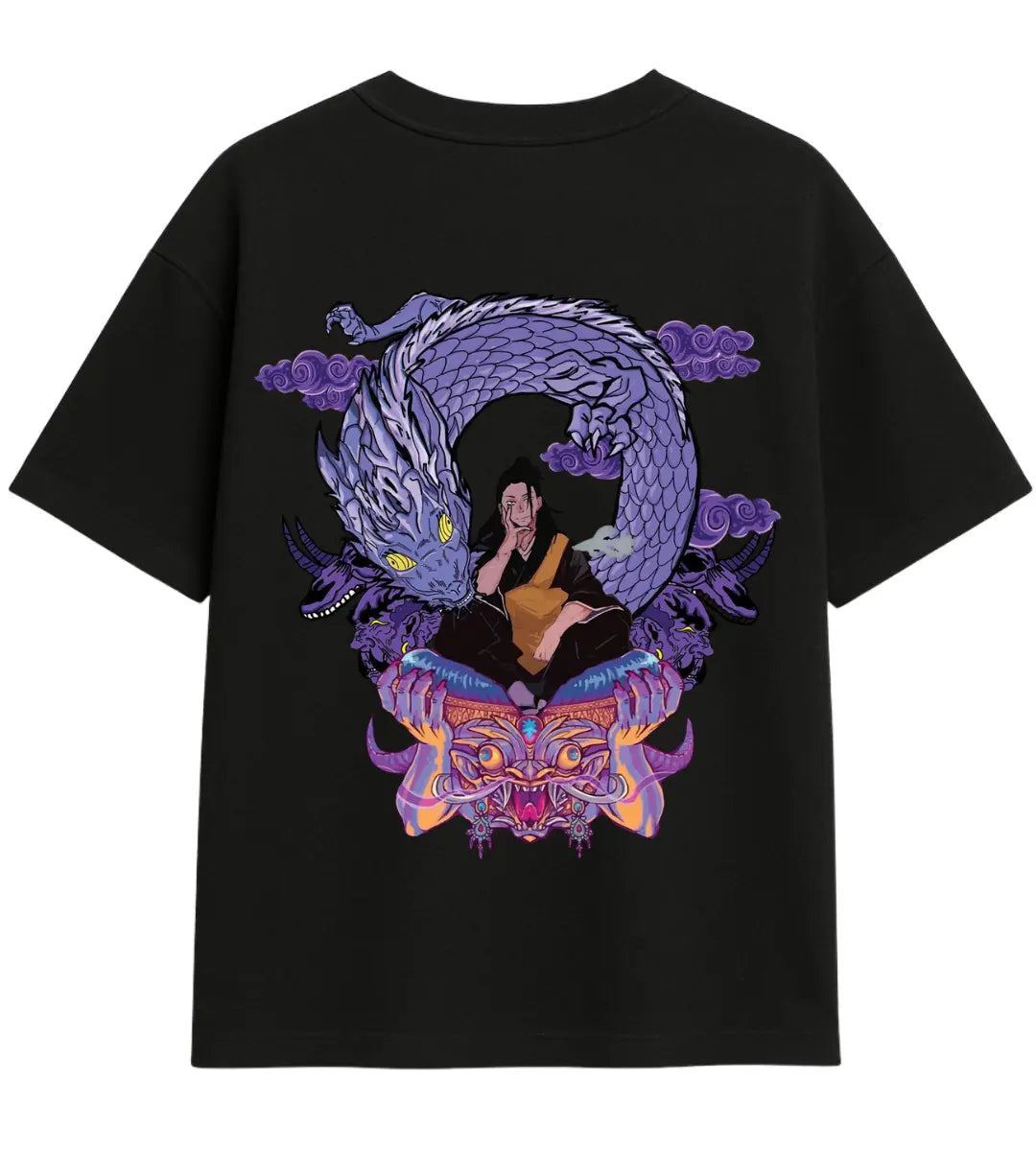 Serpent Curse Oversize T-Shirt Lorinfo