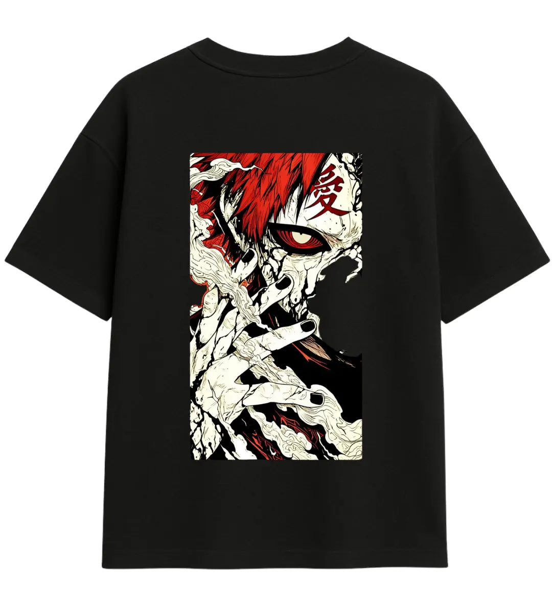 Crimson Oni Oversize T-Shirt Lorinfo