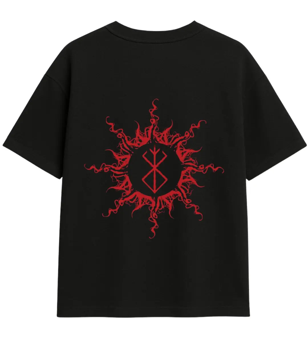 Solar Rune Oversize T-Shirt Lorinfo