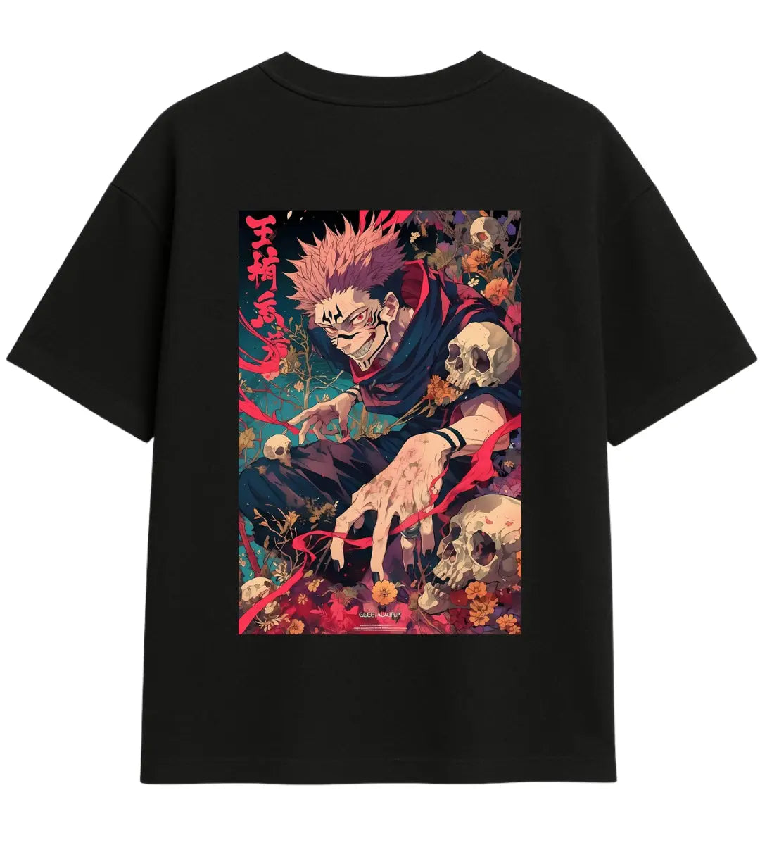 Dark Aura Oversize T-Shirt Lorinfo