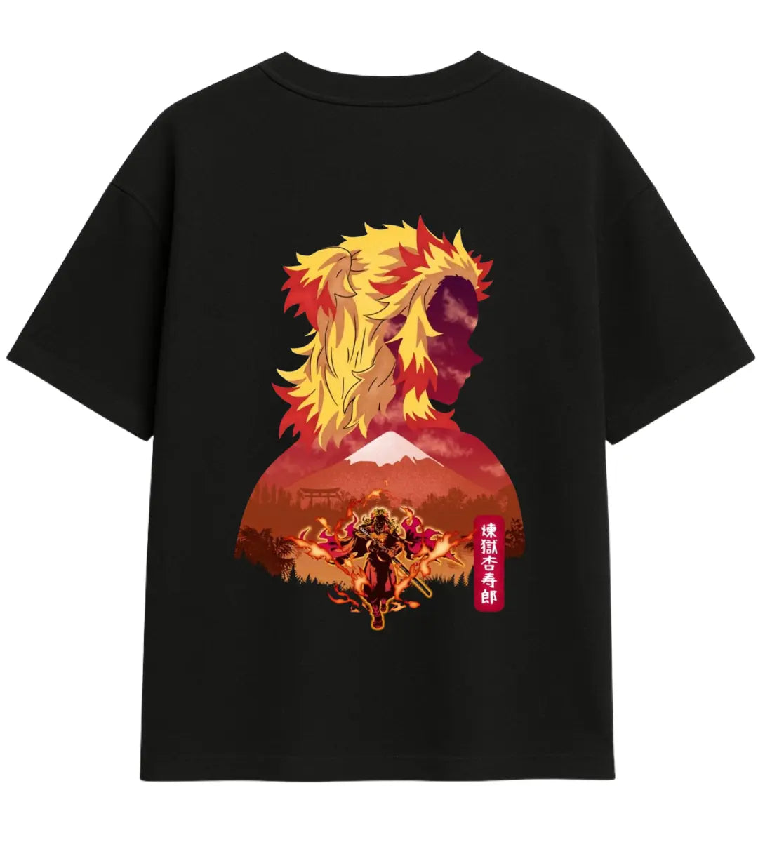 Flame Guardian Oversize T-Shirt Lorinfo