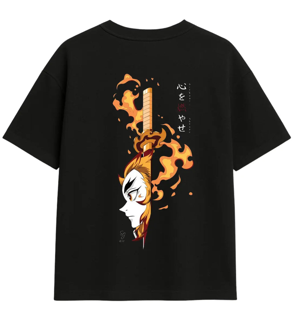 Inferno Spirit Oversize T-Shirt Lorinfo