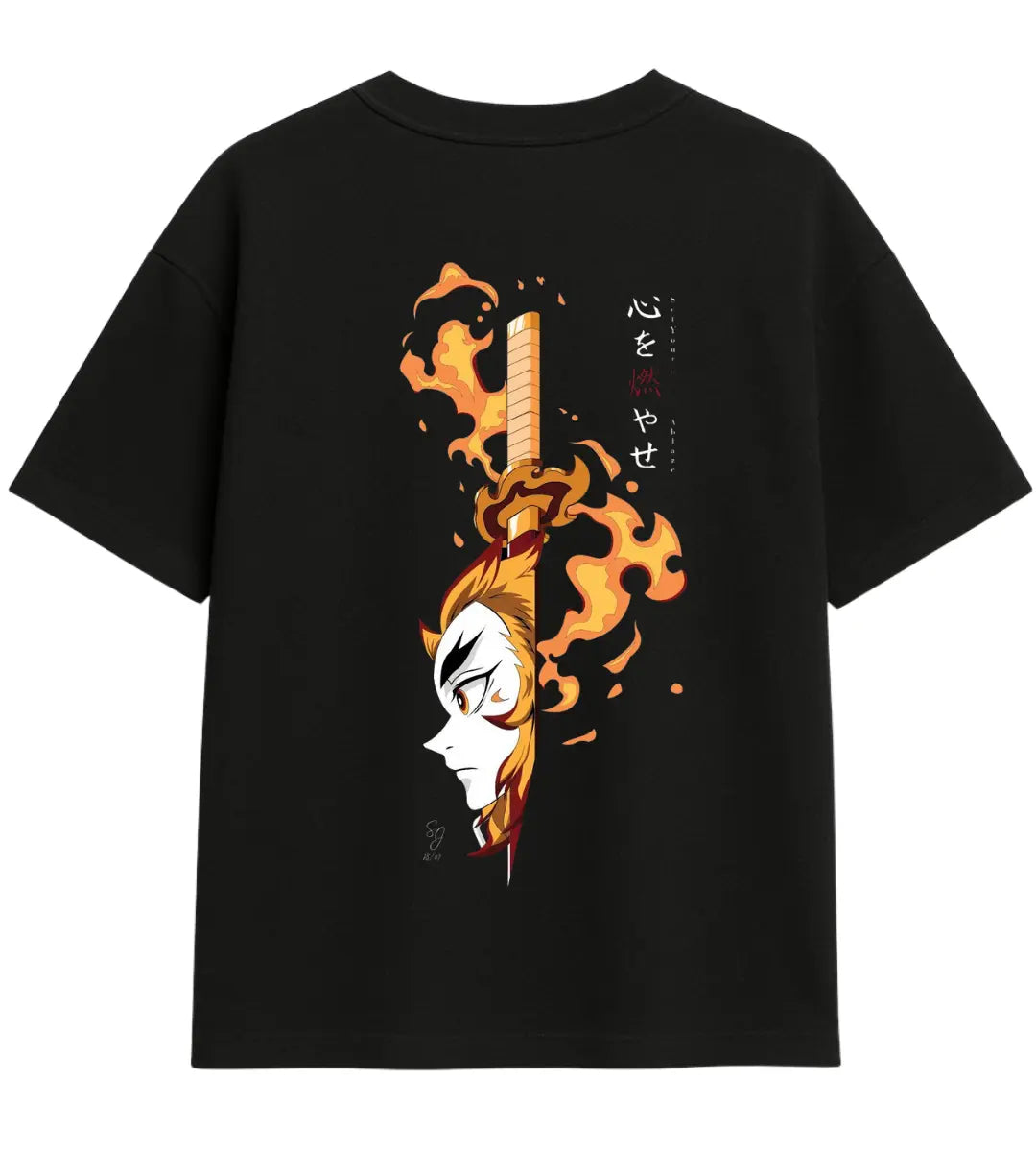 Inferno Spirit Oversize T-Shirt Lorinfo
