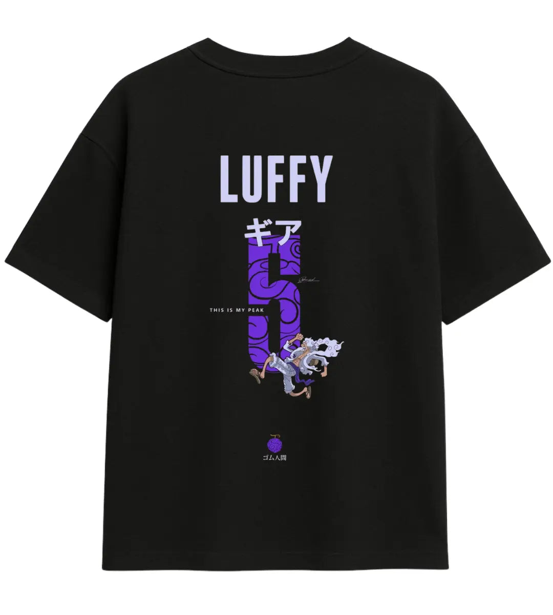 Luffy Gear 5 Oversize T-Shirt Lorinfo