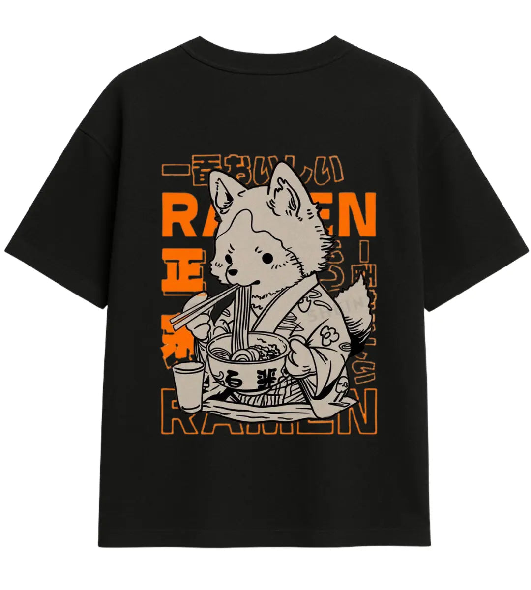Ramen Shiba Oversize T-Shirt Lorinfo