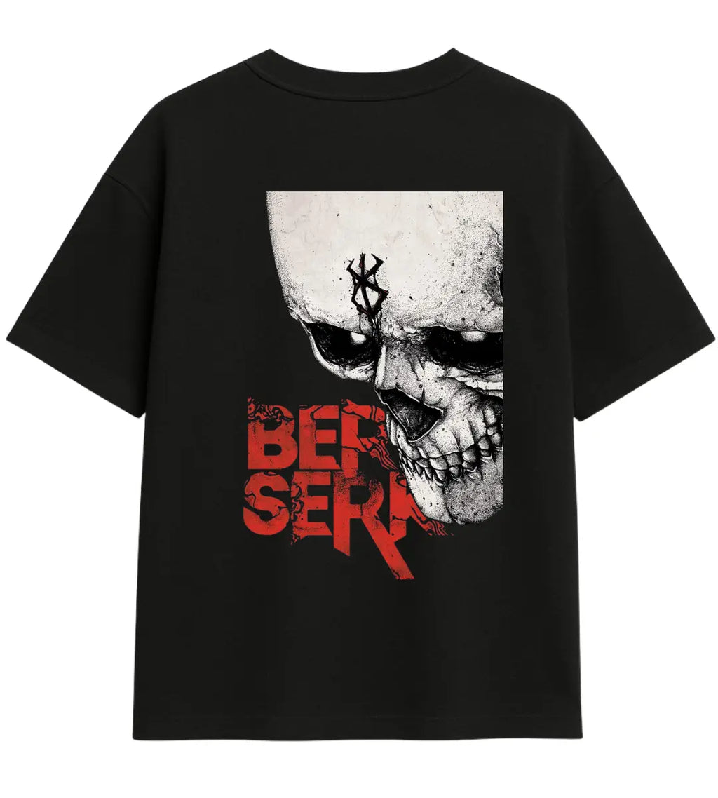 Skull Of Berserk Oversize T-Shirt Lorinfo