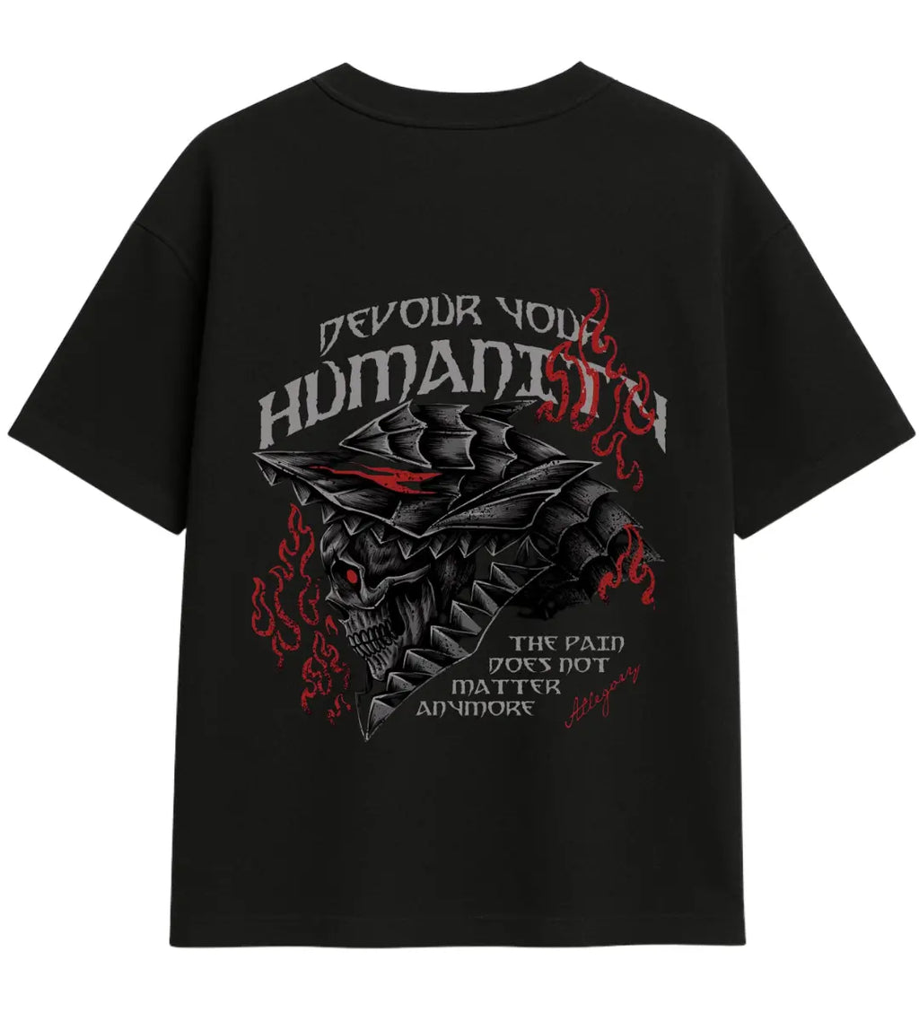 Dragon of Despair Oversize T-Shirt Lorinfo
