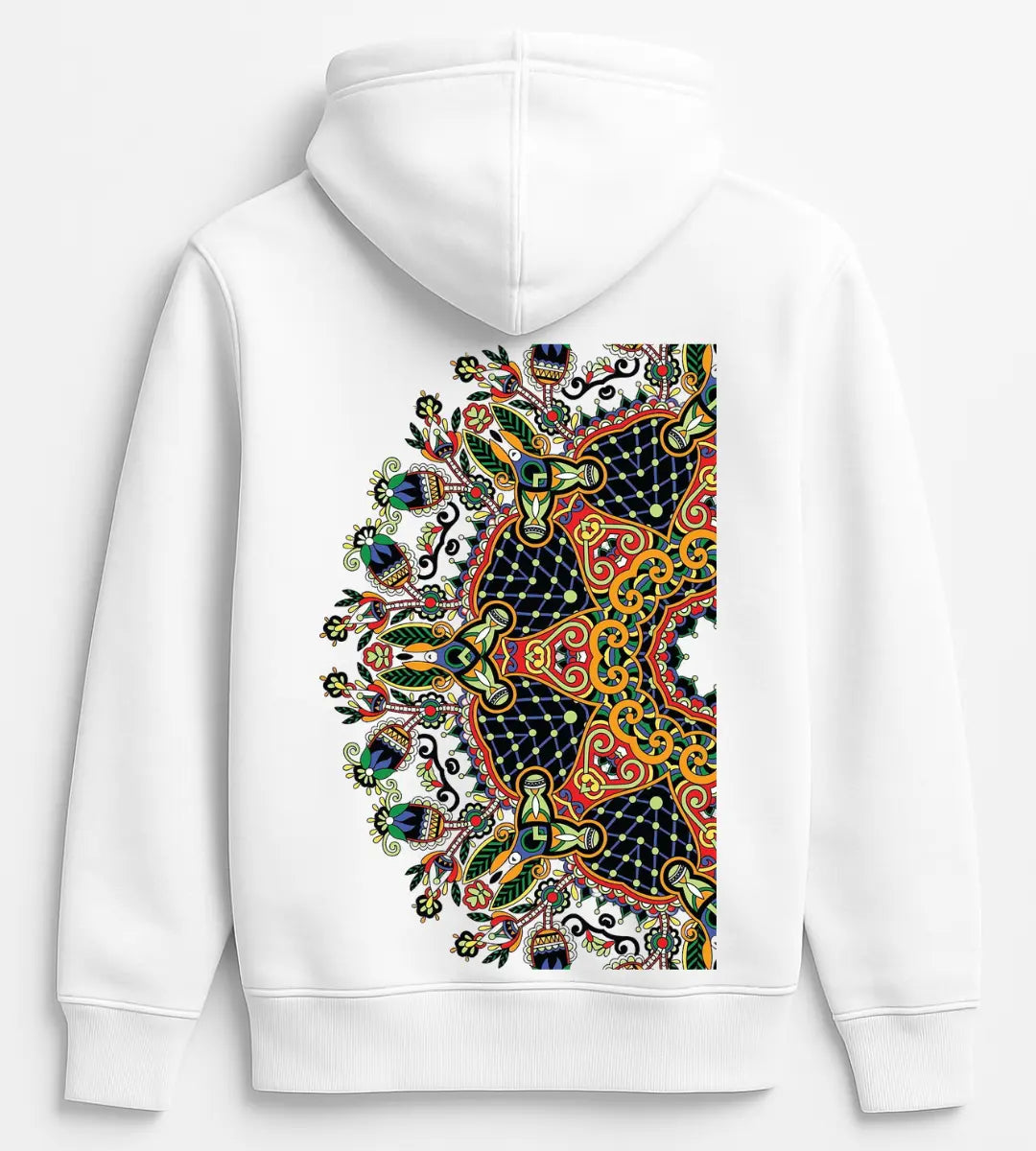 Mandala Rhythm Hoodie Lorinfo