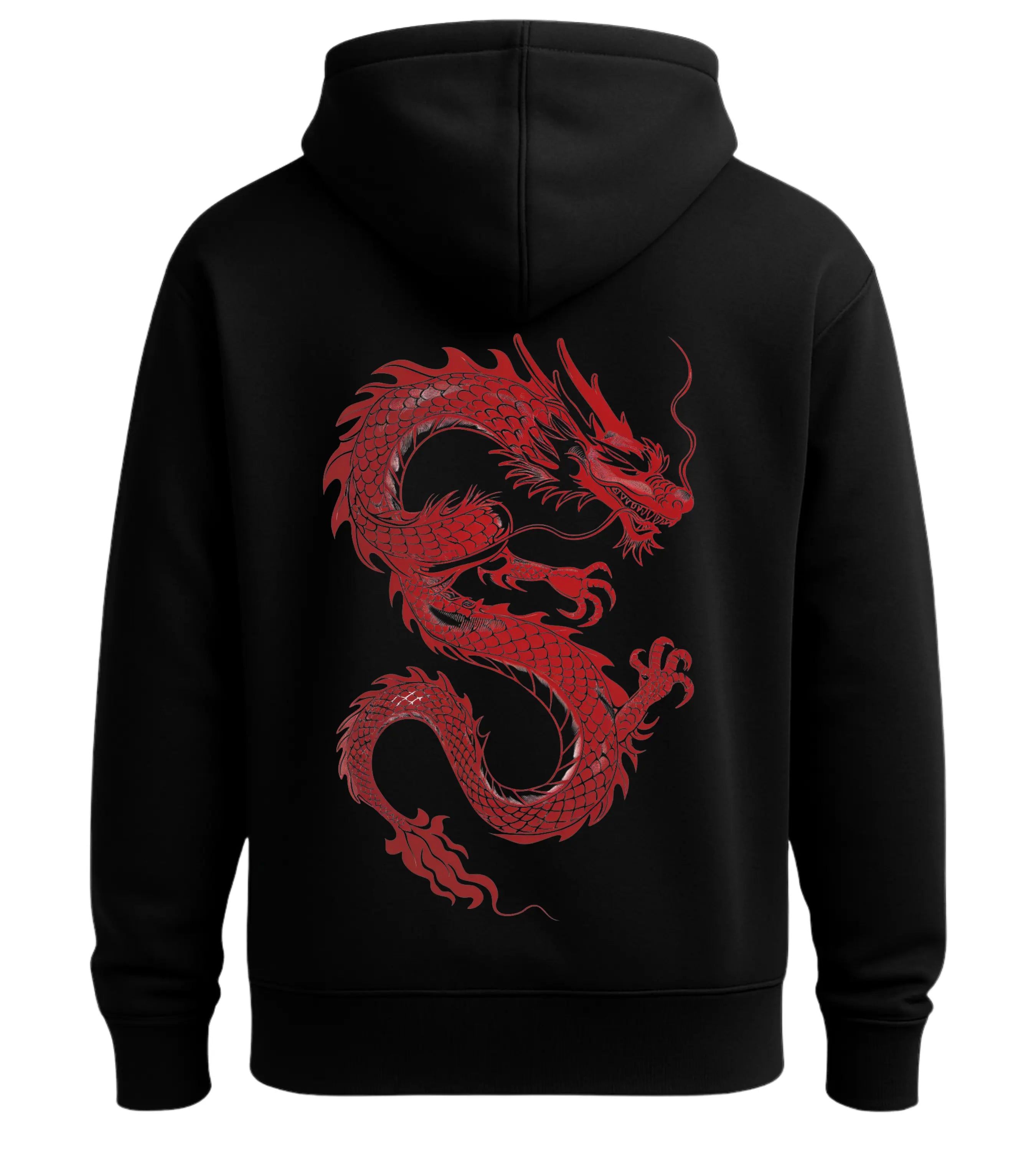 Crimson Dragon Hoodie Lorinfo