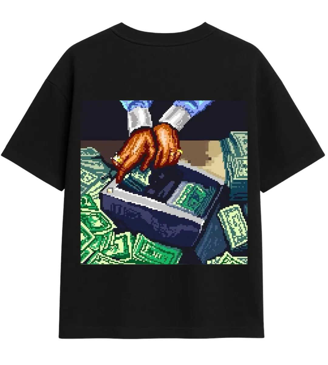 Pixel Hustle Oversize T-Shirt Lorinfo