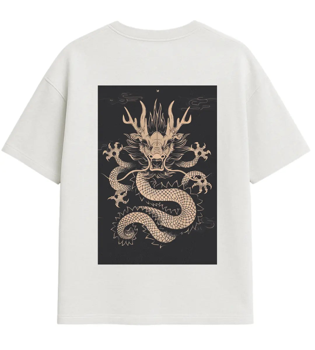 Nigh Dragon Oversize T-Shirt Lorinfo